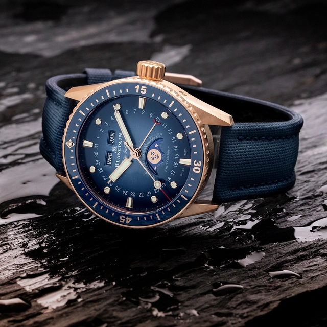  Blancpain Bathyscaphe Quantième Complet Phases de Lune