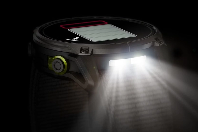 LED-Taschenlampe der Garmin Enduro 3
