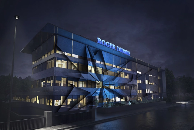 2002 eingeweiht: Manufakturgebäude von Roger Dubuis 2002 eingeweiht: Manufakturgebäude von Roger Dubuis