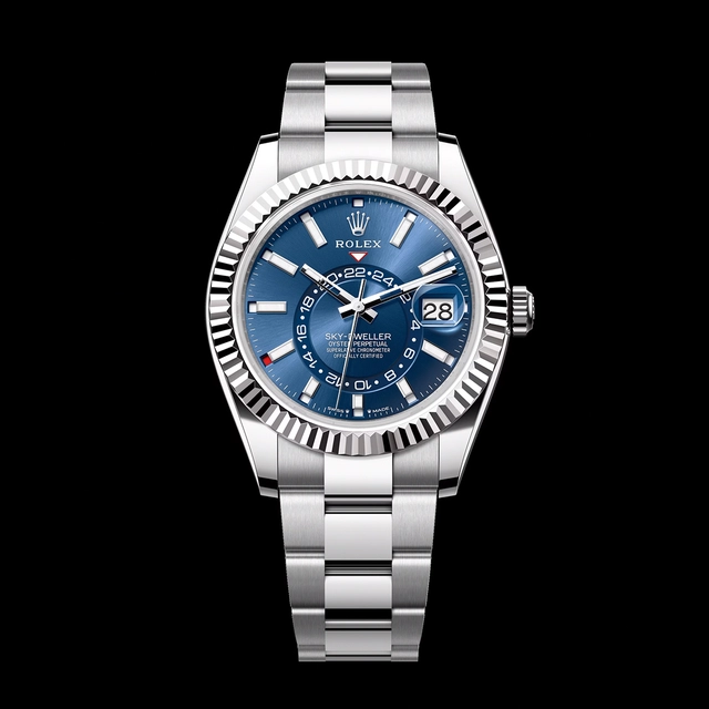 Rolex Sky-Dweller Referenz 336934, Edelstahluhr