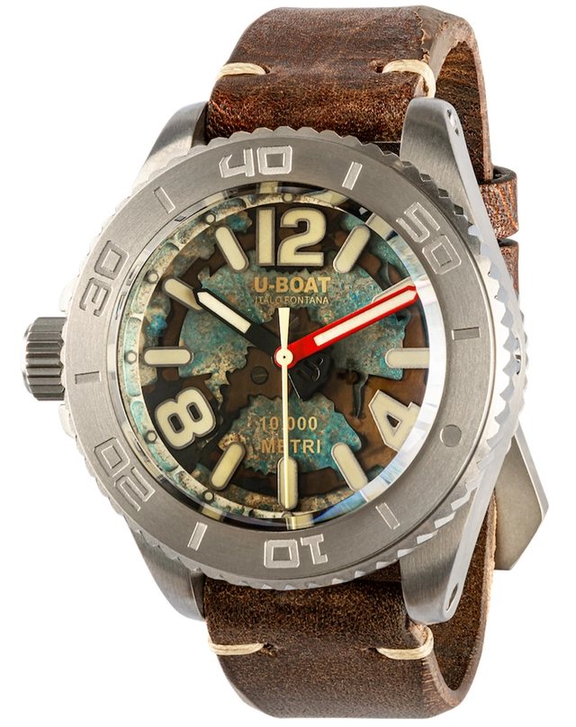 U-Boat – Profondo, Taucheruhr aus Titan mit Automatikwerk 