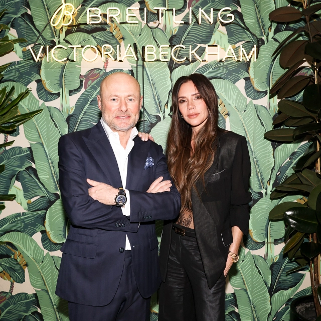 Georges Kern und Victoria Beckham