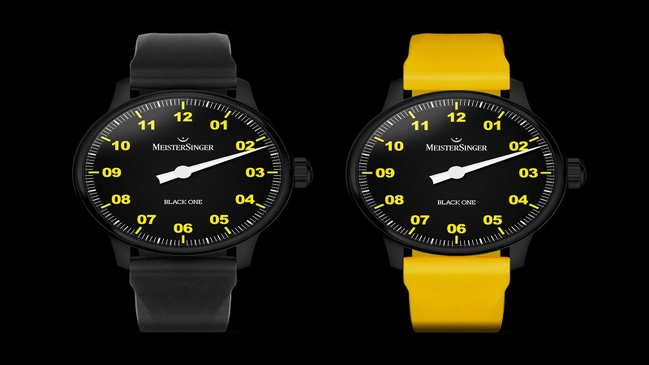 Meistersinger: Edition Black One mit schwarzem und gelben Band