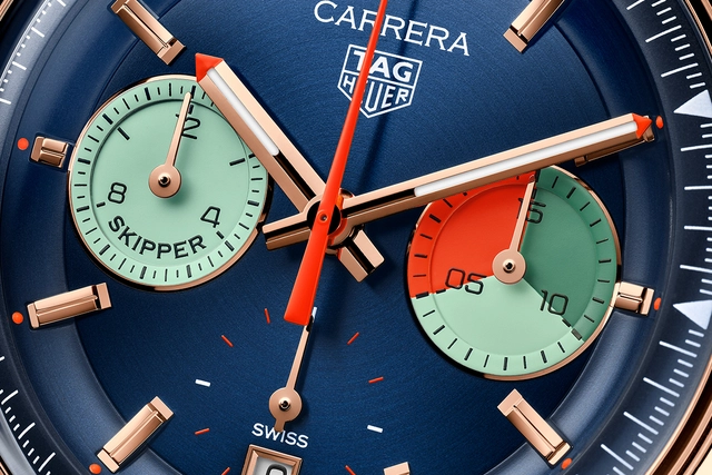 TAG Heuer Carrera Chronograph Skipper Gold CBS2241.FN8023