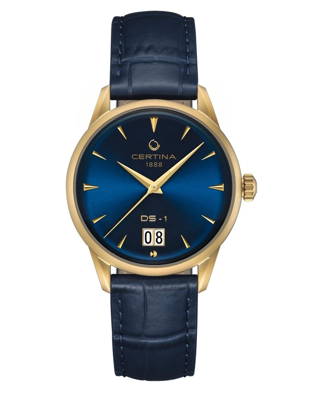 Certina-DS-1-Big-Date-blaugold.jpg Certina DS-1 Big Date blaugold