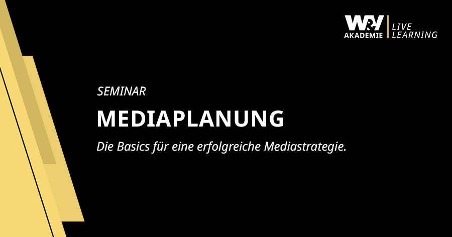 Bild: Seminar| Mediaplanung Basics