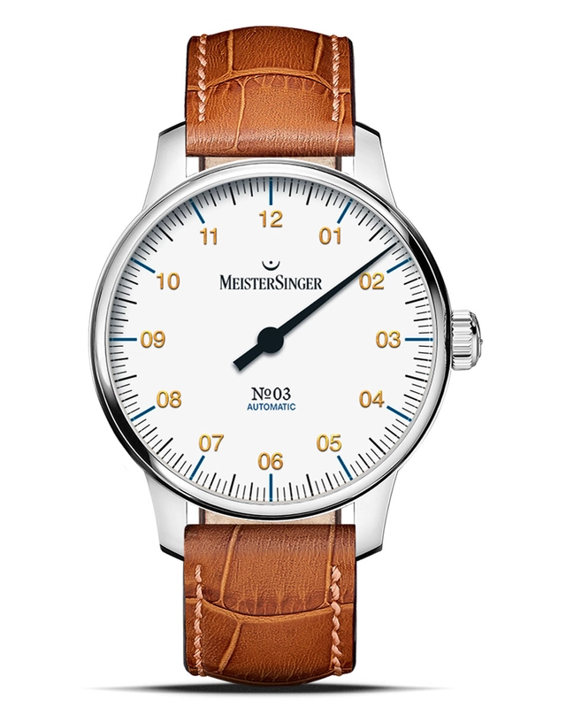 Meistersinger No. 03 38 mm weiß Soldat