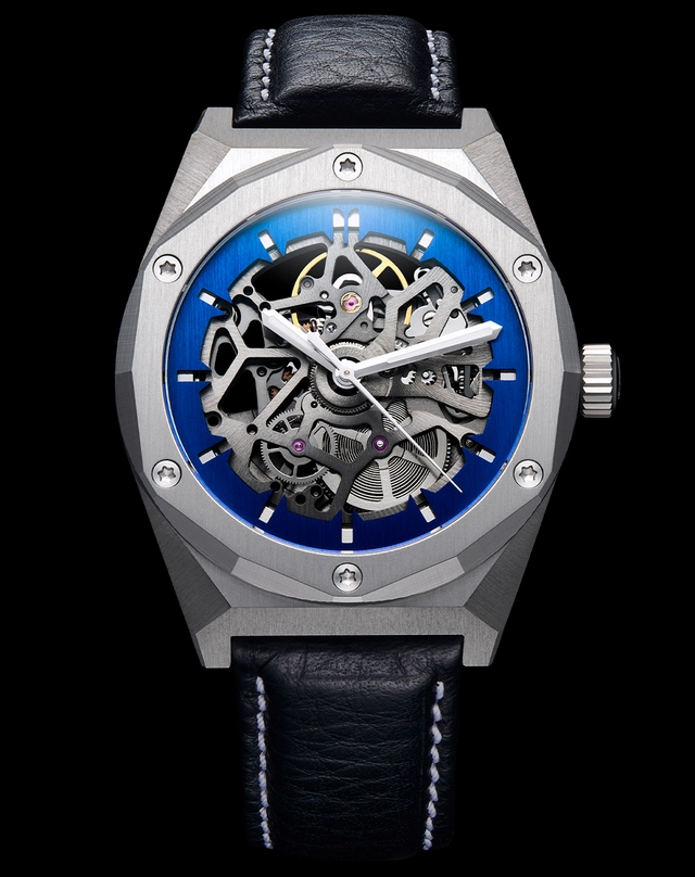 Skeleton, skelettierte Uhr