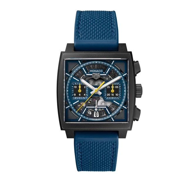 TAG Heuer Monaco Chronograph Dunkelblau CBL2188.FT6261
