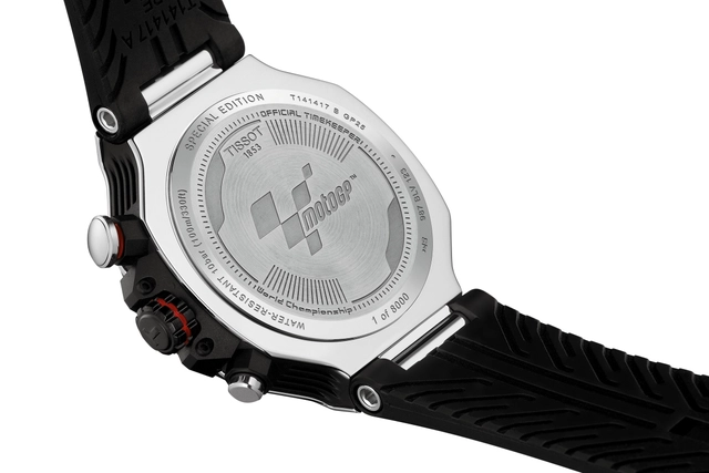 Rückseite der Tissot T-Race MotoGP