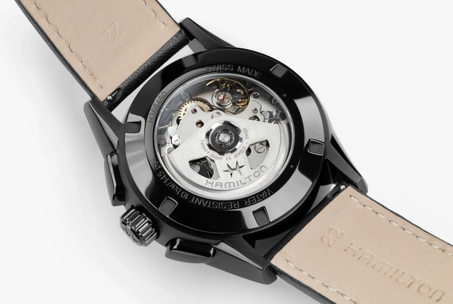 Rückseite der Hamilton Jazzmaster Performer Auto Chrono