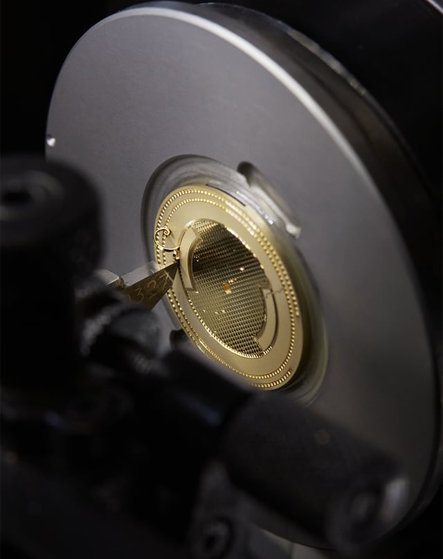 Verzierung der Werke von Breguet