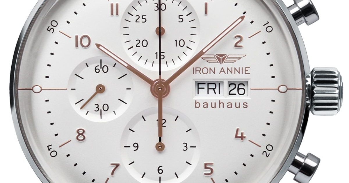 Iron Annie: Bauhaus Automatik Chronograph