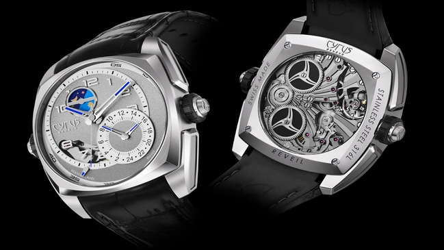 Cyrus Klepcys Réveil Vorder- und Rückseite