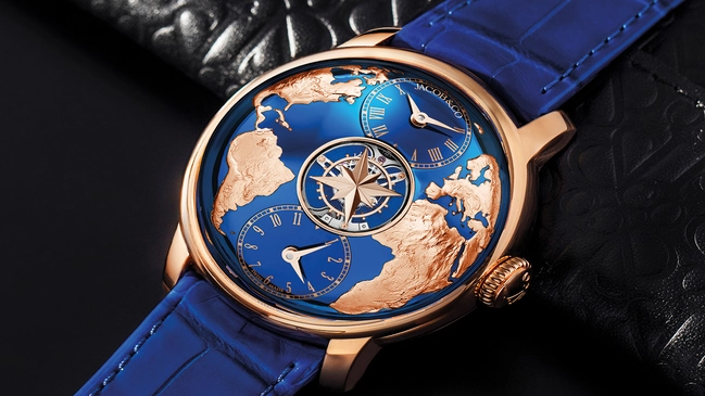 Jacob & Co. The World Is Yours Dual Time Zone Tourbillon