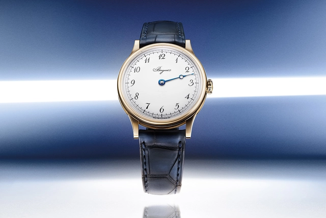Breguet Classique Souscription 2025, Golduhr mit weißem Blatt