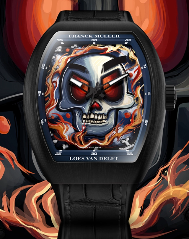 Franck Muller – Vanguard Loes Van Delft Skull