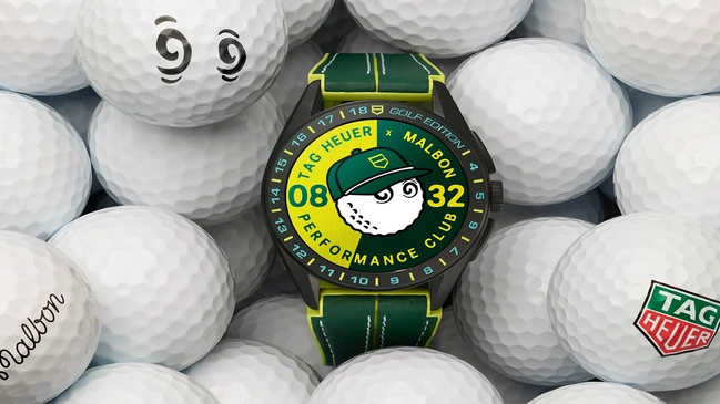 TAG Heuer Connected Calibre E4 45 mm x Malbon Golf Edition