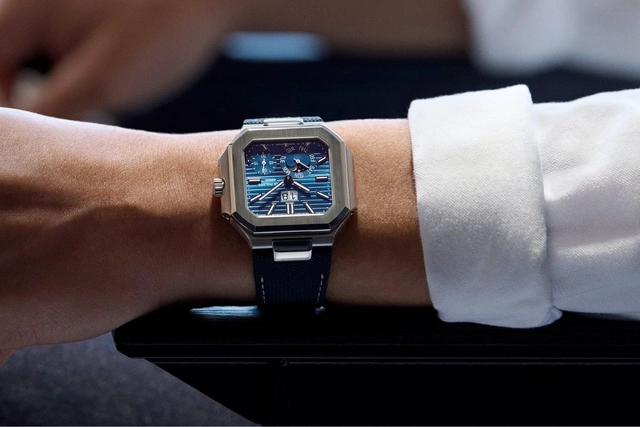 Details der Patek-Philippe-Cubitus Grand Date