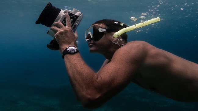 Ulysse Nardin, Taucheruhr mit Kautschukband