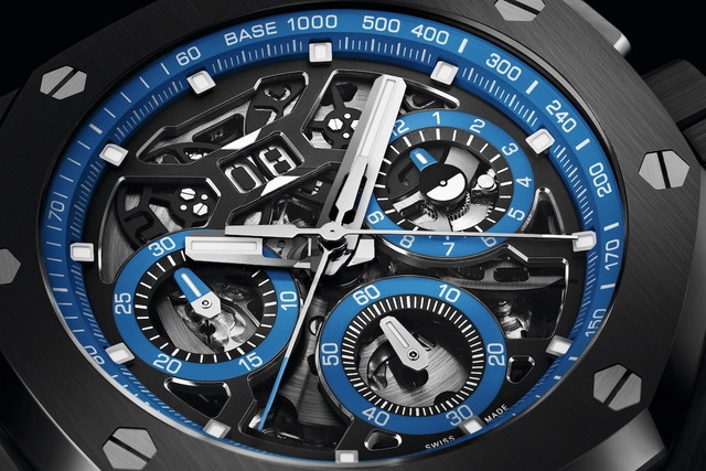 Detailansicht des Audemars Piguet Royal Oak Concept Split-Seconds Chronograph GMT Large Date