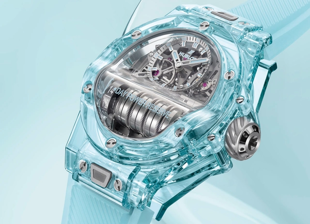 Hublot Big Bang MP-11 Water Blue Sapphire Aufmacher