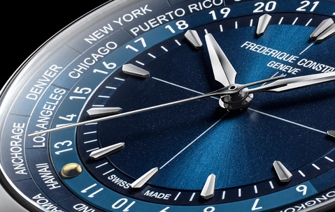 Die neue Worldtimer Manufacture von Frederique Constant