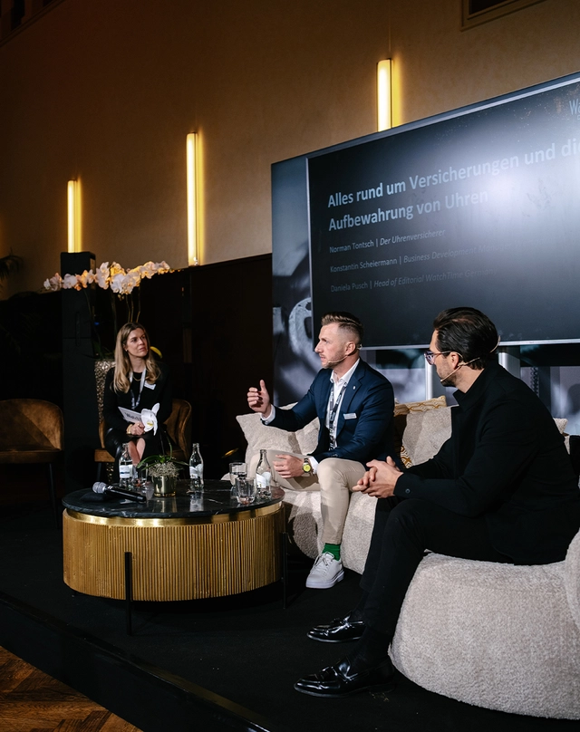 Norman Tontsch (Der Uhrenversicherer) und Konstantin Scheiermann (Wertgarantie)
