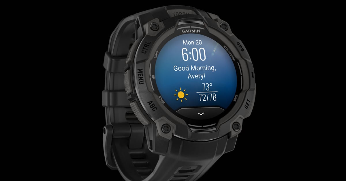 Garmin: Neue Instinct 3 Smartwatch mit AMOLED-Display | WatchTime