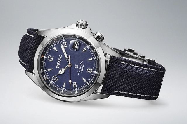 Seiko Prospex Alpinist Automatic EU Exclusive Limited Edition SPB531, seitlich liegend