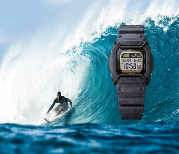 Surfer Kanoa Igarashi und die neue G-Shock GLX-5600KB