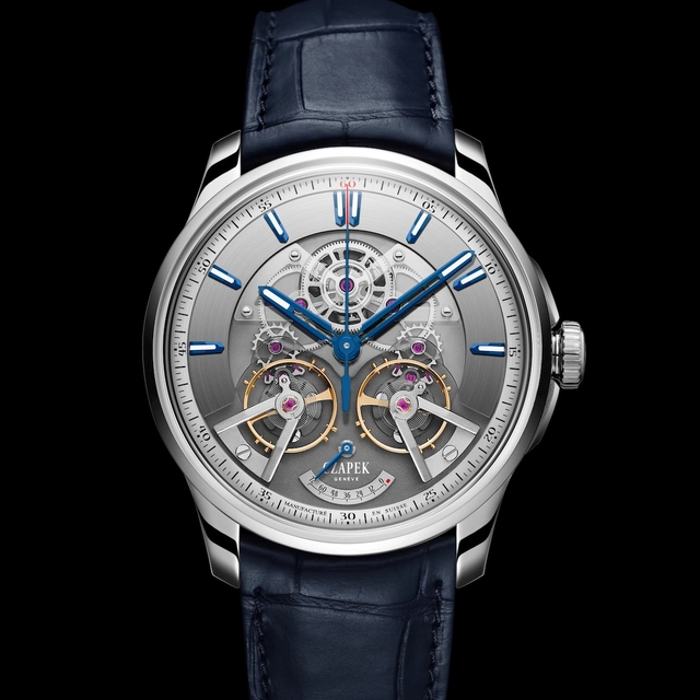 Gesamtansicht der Czapek Place Vendôme Complicité Stardust Cobalt