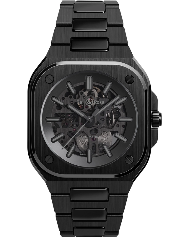 Bell & Ross – BR-05 Skeleton Phantom Ceramic Bell & Ross – BR-05 Skeleton Phantom Ceramic, schwarze Keramikuhr