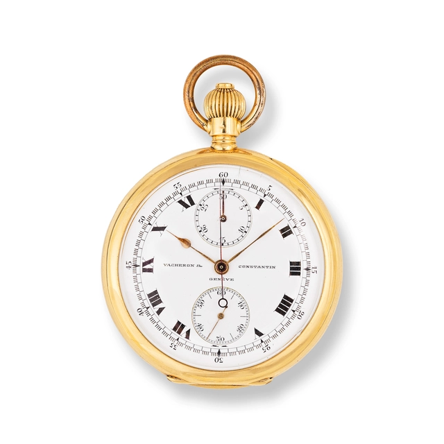 Gesamtansicht der Vacheron-Constantin-Taschenuhr