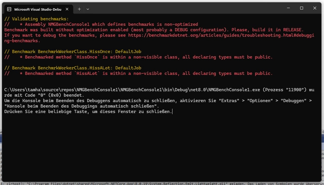 Der Runner zeigt sich weinerlich (Bild 1)