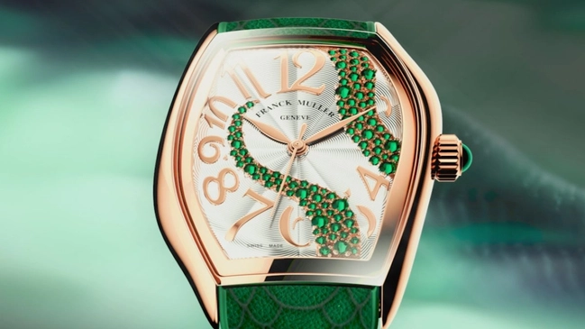 Zifferblatt der Silhouette CX Snake von Franck Muller