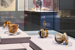 Deutsches Uhrenmuseum Glashuette, historische Taschenuhren
