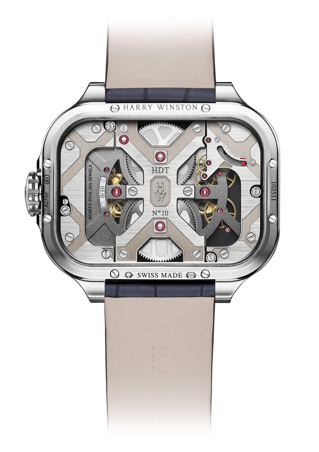 Rückseite der Harry Winston Histoire de Tourbillon 10