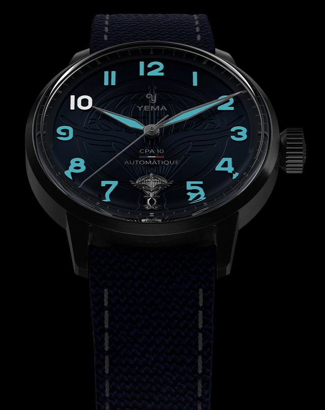 Yema – Flygraf CPA10, Fliegeruhr mit Superluminova