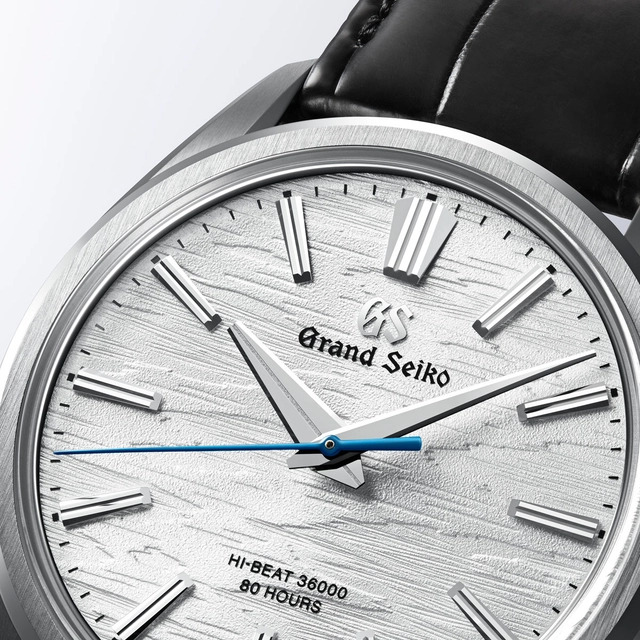 Das Birkenrindenmuster der Grand Seiko SLGW003