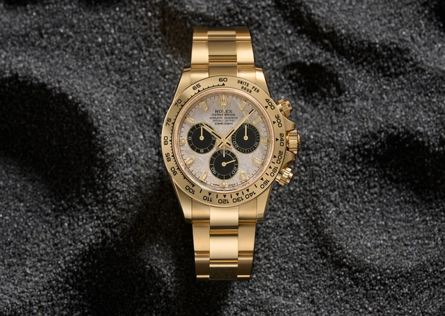 Komplettansicht der Rolex Daytona Meteorite Dial Uhr