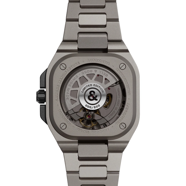 Rückseite der Bell & Ross BR-X5 Racing