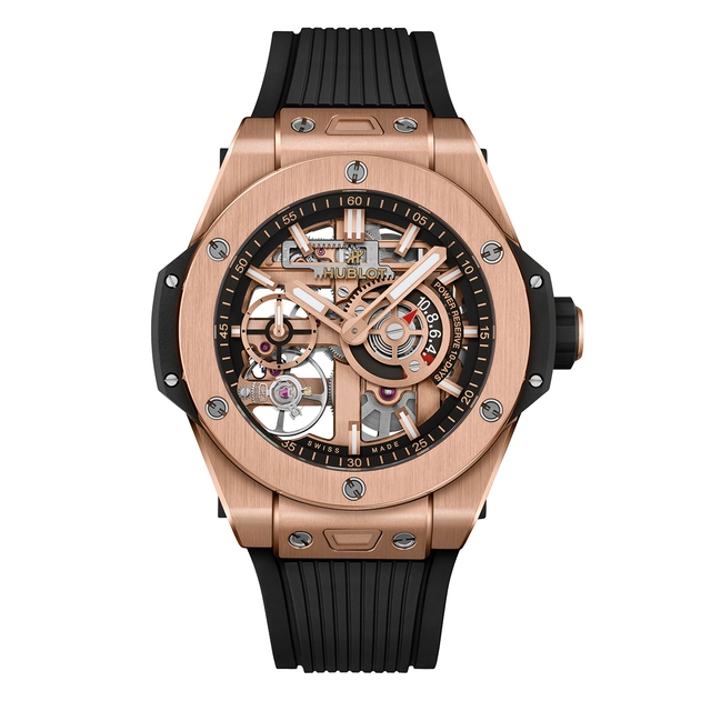 Hublot-BigBang-Meca-10-Gold-Front.jpg Hublot Big Bang Meca-10 42 mm, Referenz 444.OX.1180.RX King Gold