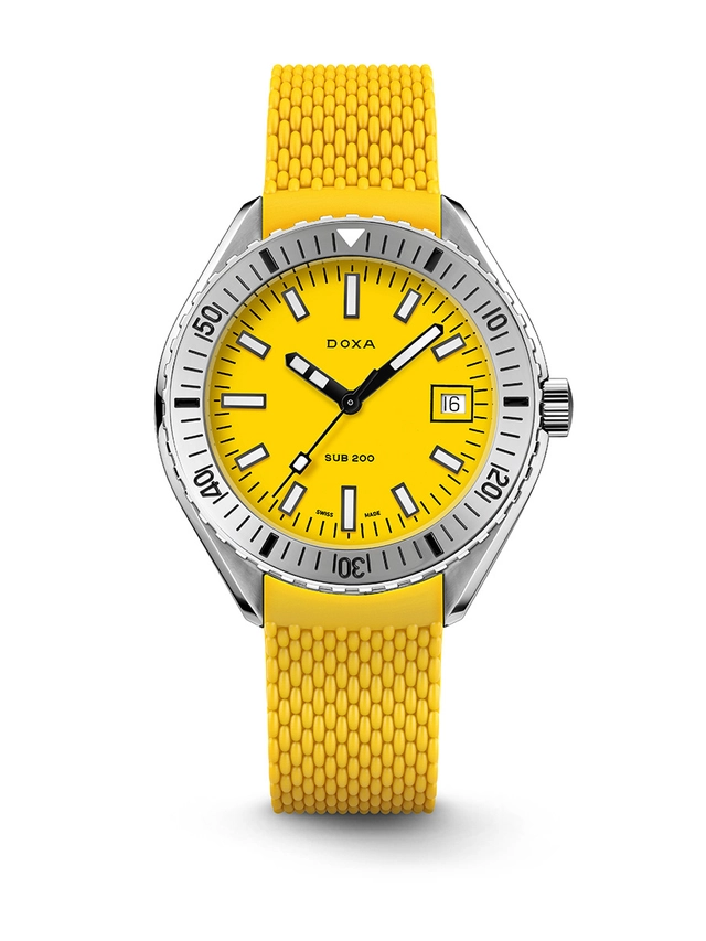 Doxa_SUB_200_Stahlluenette_gelb_Soldat