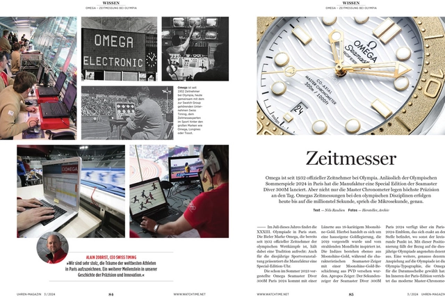 UHREN-MAGAZIN 3.2024: Omega