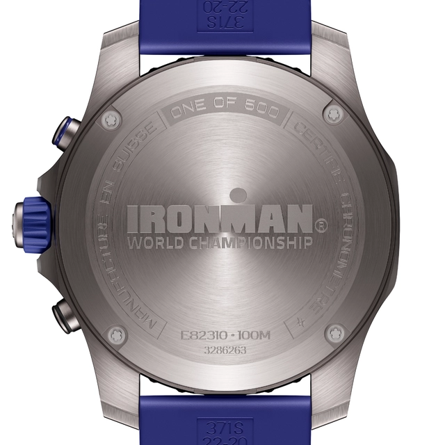 Rückseite der Breitling Endurance Pro Ironman 2024 Taupō
