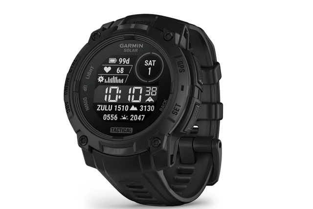 2 Garmin Instinct 3 Solar Tactical 50mm_3.jpg Gesamtansicht der Garmin Instinct 3 Solar Tactical 50mm