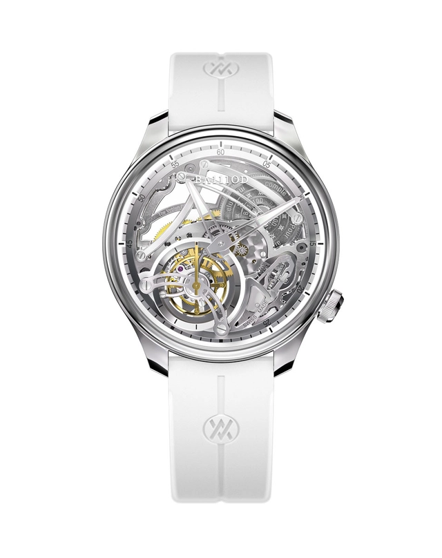 BA111OD-Chapter-4-Skeleton-Tourbillon-White-Ice-Kautschukband.jpg BA111OD Chapter 4 Skeleton Tourbillon White Ice mit weißem Kautschukband
