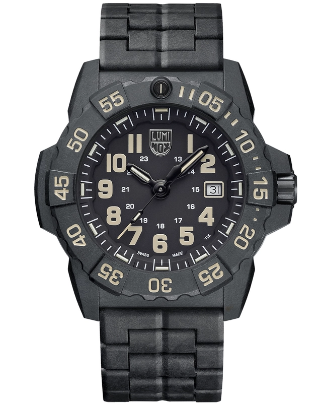 WatchTime-Luminox-NavySeal-Freisteller.jpg Luminox – Navy Seal, taktische Uhr mit schwarzem Band und Gehäuse