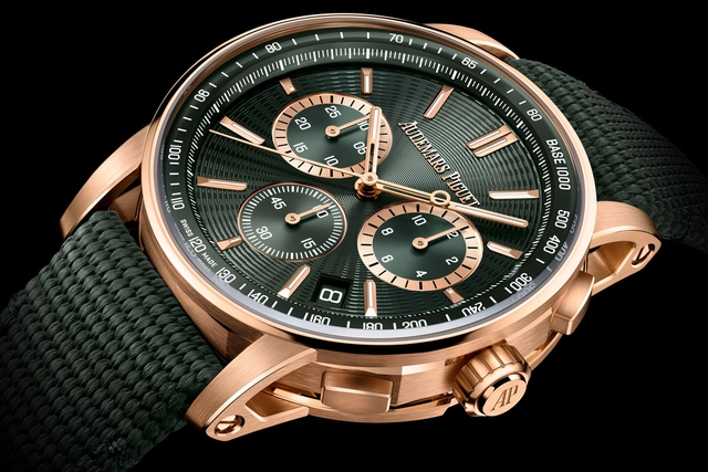 Audemars Piguet: Code 11.59 by Audemars Piguet, Chronograph in Grün